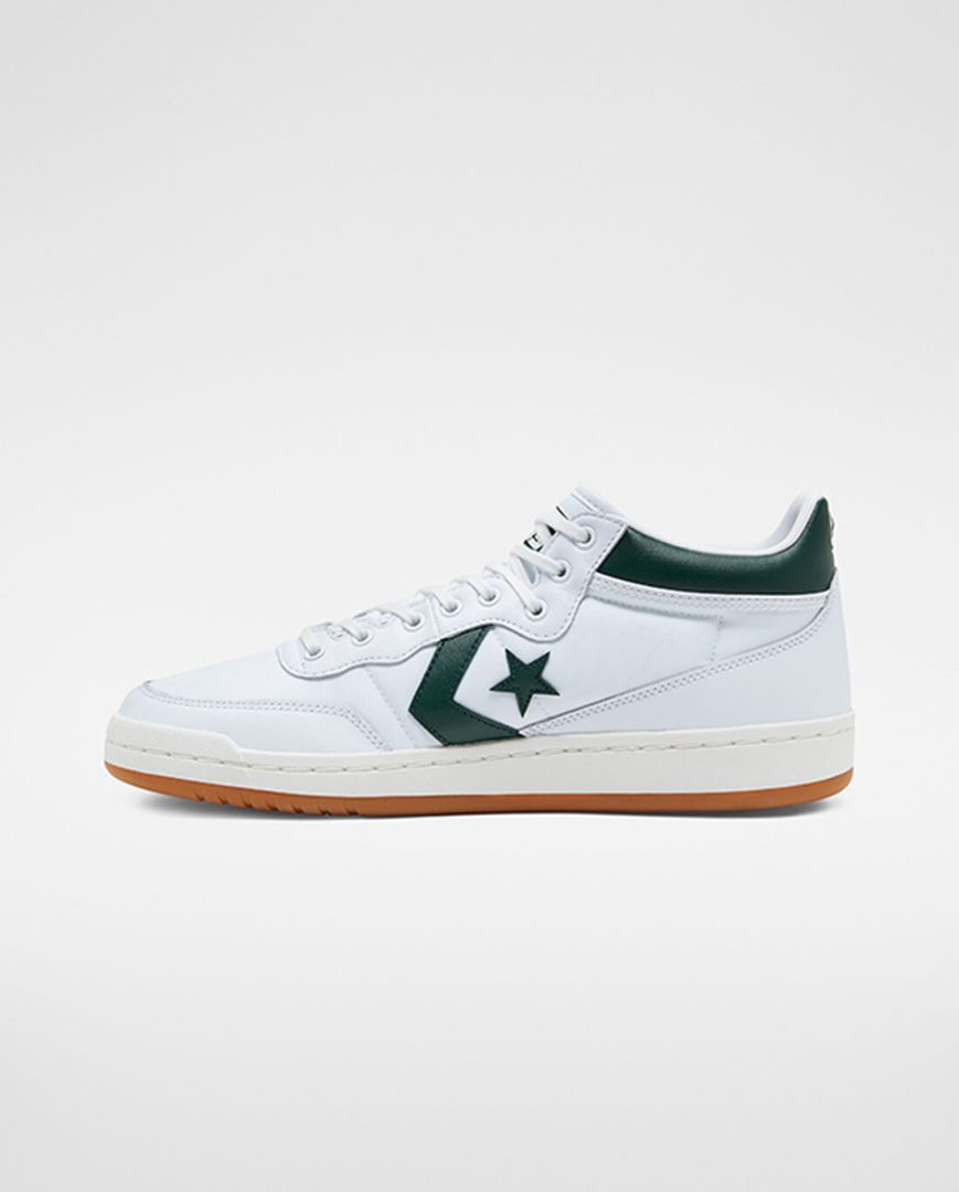 Women's Converse CONS Fastbreak Pro Skate Shoes White / Deep Turquoise | AU 38C16Z